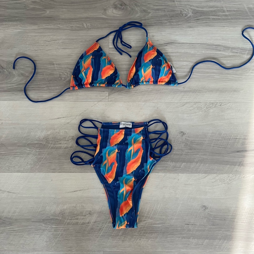 high waist bikini
